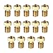 EAONE 14PCS M6 3D Printer 0.2mm 0.3mm 0.4mm 0.5mm 0.6mm 0.8mm 1.0mm Extruder Brass Nozzle Print Head for E3D Makerbot (2pcs/Each Size)