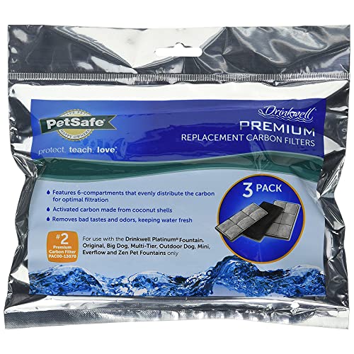 PetSafe Drinkwell Replacement Premium Carbon Filters Dog and Cat - Main Image