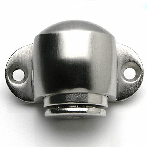 KES HDS202-2 SUS304 Stainless Steel Magnetic Doorstop/Door with Catch Screw Mount, Brushed - Thumbnail 3
