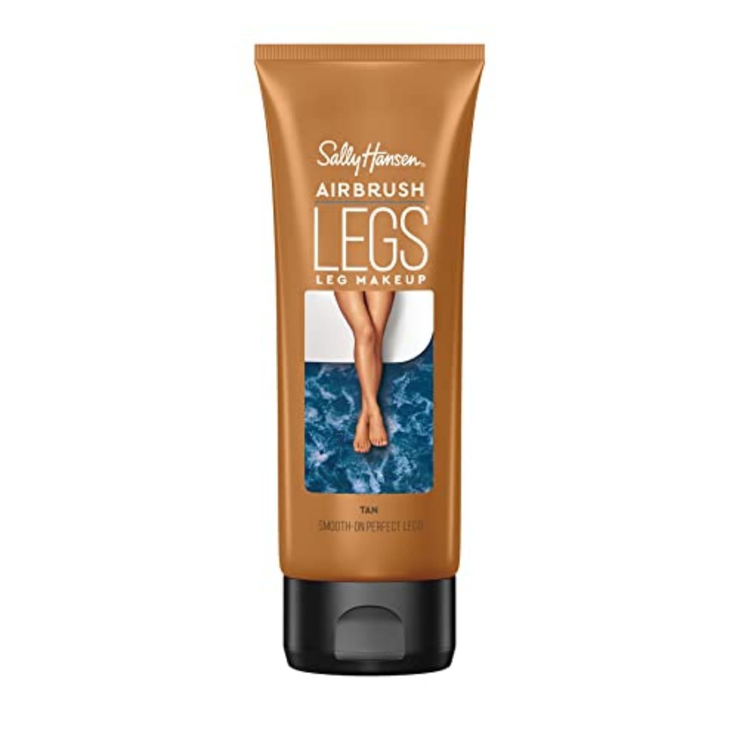 Sally Hansen Airbrush Legs Instant Tan Lotion, Water and Transfer Resistant Formula, Light Weight with Full Coverage Effect, Tan, 118ml