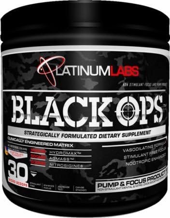 Platinum Labs Black Ops Unflavored - 30 Servings by Platinum Labs