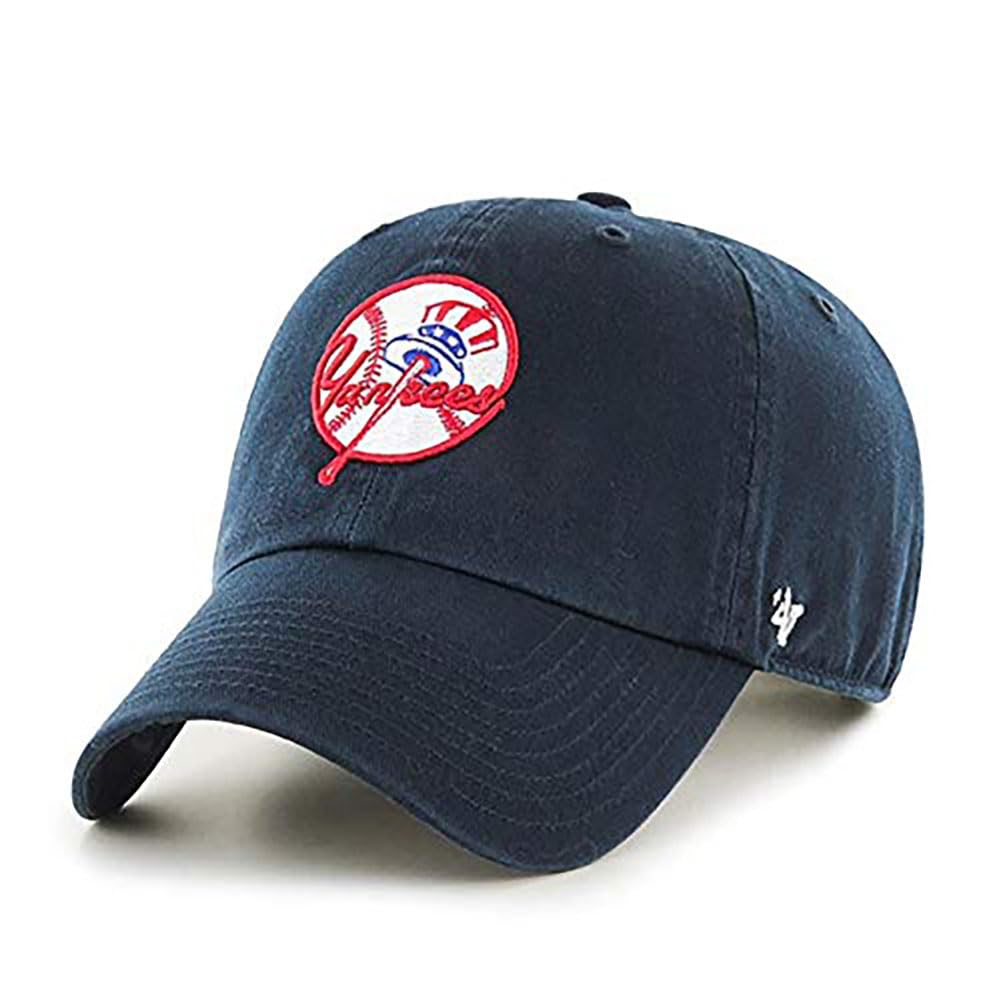 47 Boston Red Sox Navy MLB Clean Up Cap