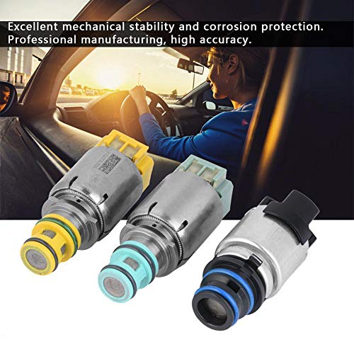 Transmission Solenoids Set, 7Pcs Transmission Solenoid Set for Chevy