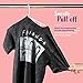 20 Standard Everyday White Plastic Hangers, Long Lasting Tubular Clothes Hangers, Value Pack of 20 Clothing Hangers. (20 Pack -, White)