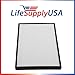 LifeSupplyUSA Replacement True HEPA Filter for Rabbit Air BioGS models SPA-421A & SPA-582A
