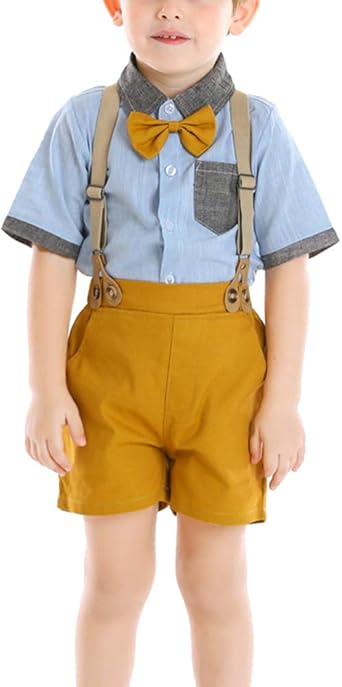 boy overall shorts