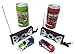Mini RC Remote Control Car - 2 Pcs Racing Game Set - Smallest Toy Race Cars For Kids Wireless Controlled - Small Miniature Micro Toys Fast Action Racers Vehicles in Soda Can - STYLES COLORS WILL VARY