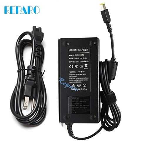Reparo 135W 20V 6.75A AC Adapter Laptop Charger for Lenovo IdeaPad Y40-70 Y50-70 Y50-70AM-IFI Y70-70 Y700 Y700-15ISK 720-15IKB Z710 Supply Cord