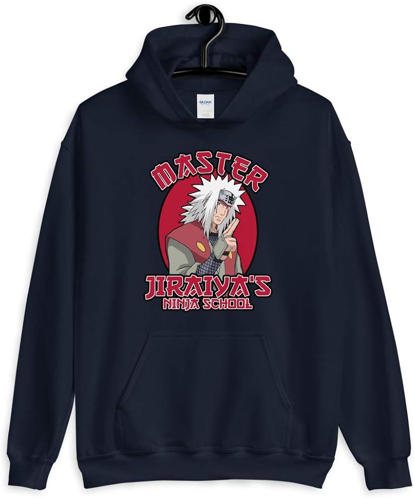 Master Jiraiya Ninja School Boruto Naruto Shippuden Vintage Men/Women Unisex Hoodie