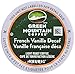 Green Mountain Coffee Roasters French Vanilla Decaf Keurig Single-Serve K-Cup pods, Light Roast Coffee, 96 Count