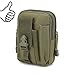 Multi-Purpose EDC Vape Pouch Bag, Vape Case,Tactical Bag Pouch, Military Nylon Utility Tactical Waist Pack Camping Hiking Pouch(Army Green)