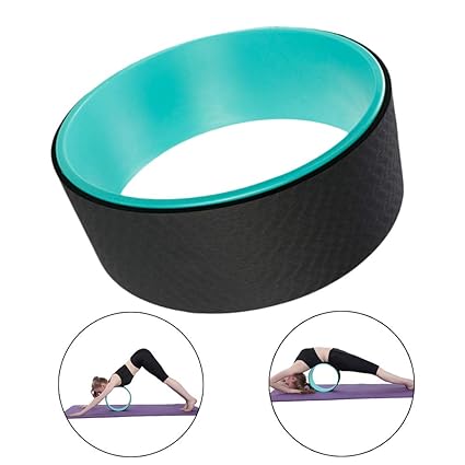 Rueda de Yoga Cómoda Rueda de Ejercicio Rueda de Fitness ...