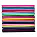 100 Count Girls Elastic Hair Ties Ponytail Holders No Metal Hair Elastics (Multicolor, 3.5 x 0.2 cm)
