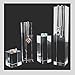 Svea Display Clear Acrylic Blocks Riser Platform Premium Grade Solid Squares Platform Modern Concept Versatile Multi Function Trade Show Art Exhibit Gallery Photo Props Set of 4 PCs