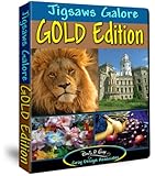 Jigsaws Galore Gold Edition: 200 Beautiful Jigsaw Puzzles for your PC Including Animals, Scenic Places, Buildings, World Travel, Flowers, Holiday Scenes and More!