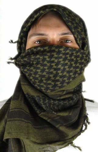 Mafoose Premium Shemagh Keffiyeh Head Neck Military Tactical Desert Scarf Wrap