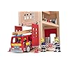 Tidlo Wooden Fire Engine