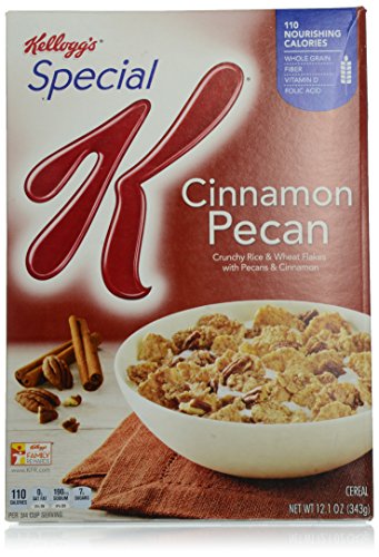 Special K Kellogg's Cereal, Cinnamon Pecan, 12.1 Ounce