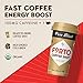 FORTO Coffee Shots - 100mg Caffeine, Pure Black, High Caffeine Cold Brew Coffee, Bottled Fast Coffee Energy Boost, 6 Pack