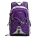 CAMTOA Children Backpack For School Hiking Camping Mini Small Backpack Purple
