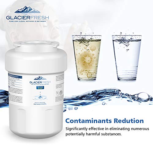 GLACIER FRESH MWF Water Filters for GE Refrigerators, NSF 42