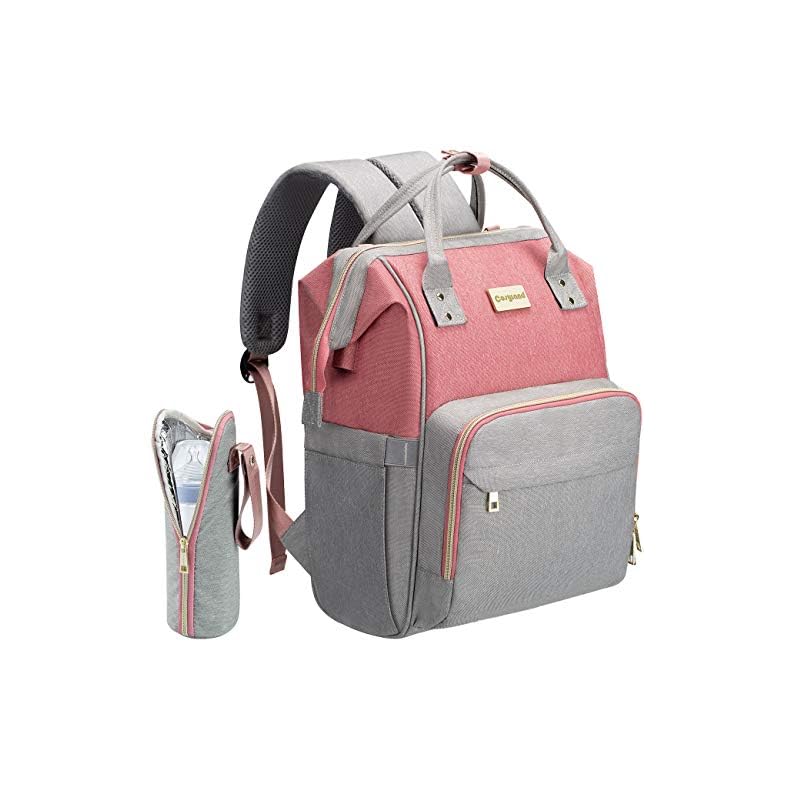 COSYLAND Diaper Bag Backpack, Mom Travel Backpack Nappy Bags Large Capacity Maternity Bag with USB Charge Port Stroller…