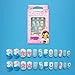 Fake Nails for Kids 24 Pcs Pre-glue Press On Girls Fake Nails Tips