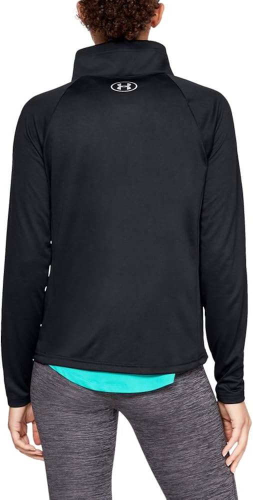 Under Armour Women's Tech Full Zip T-Shirt: Clothing