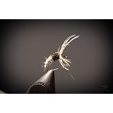 DRAGONtail Tenkara - Hares Ear Kebari Flies, 12-Pack | Classic nymph pattern flies tied with buggy dubbing to mimic natural aquatic insects in trout streams