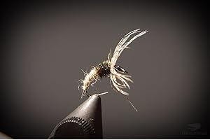 DRAGONTAIL TENKARA 12 Hares Ear Kebari Flies - Tenkara Flies