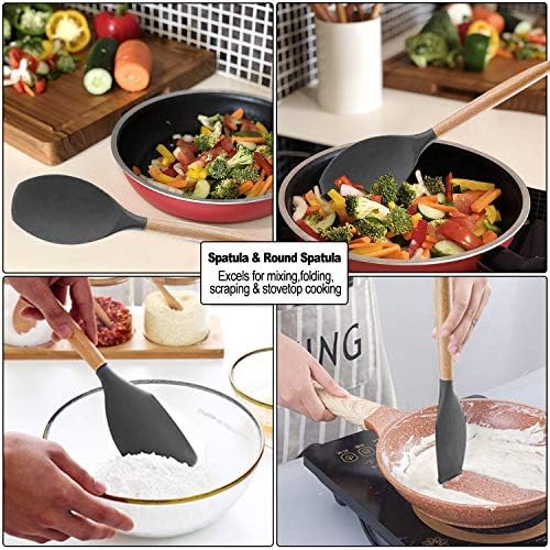 Kitchen Utensil Set Silicone Cooking Utensils 19pcs Kitchen Utensils