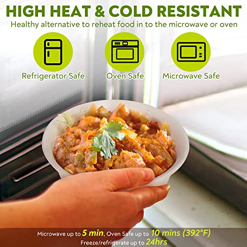 Compostable Disposable Soup Bowls Biodegradable Bamboo Paper Bowls