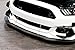 iJDMTOY (2) Universal Silver Aluminum Front Bumper Lip Splitter Strut Rod Support Bars, 5.0