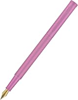Hongdian Pink Forest Bent Nib Fountain Pen with Converter Gift Box view 4