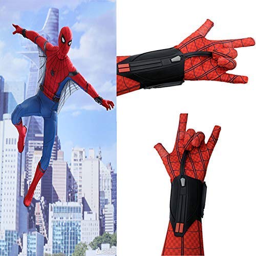 Spider web shooter cosplay hero child props decoration launcher peter