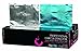 Colortrak Professional Dual Dispenser Pop-up Coloring/Highlighting Foil Sheets, Blue/Silver (400 Count)