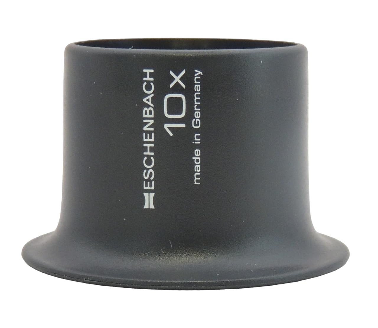 Eschenbach Watchmaker Magnifier - Made of Fireproof Plastic, Duplex Coated Glass Lens for Sharp Images - Made in Germany (10x Magnification - 40 Diopter)