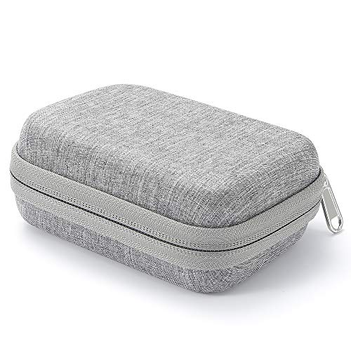 Hard Case for SanDisk 250GB / 500GB / 1TB / 2TB Extreme Portable SSD SDSSDE60, Carrying Storage Bag, not fit for SanDisk Extreme PRO SSD - Grey(Grey Lining)