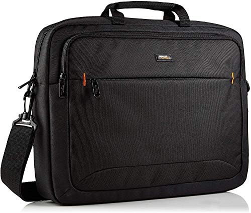 AmazonBasics 17.3-Inch HP Laptop computer Case Bag, Black, 1-Pack