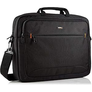 Amazon Basics 17.3-Inch Laptop Case Bag, Fits Dell, HP, ASUS, Lenovo, MacBook Pro and more, Black