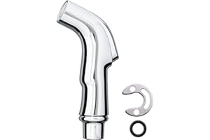 HOUTINGMAAN Sink Sprayer Head, Kitchen Sprayer Nozzle Replacement, Sink Sprayer Attachment, Faucet Sprayer Head Replacement, Chrome