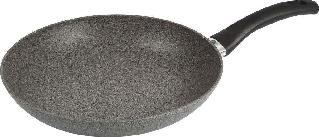 Ballarini 75001-856-0 Frying Pan with Non-stick Coating, Suitable for Induction, With Temperature Control, 28 cm, Aluminium, Ferrara Granitium , Grey