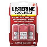 Listerine PocketPaks Oral Care Strips, Cool Heat 72 ea (Pack of 12)