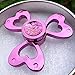 Fidget Spinner UCLL Lovely Heart Hand Spinning Toy EDC Focus Stress Reducer Toy Perfect for Girl (Purple Heart)