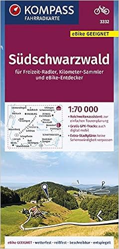 Fahrradkarten Deutschland Grossraum Radtourenkarten 1 125 000 Kompass