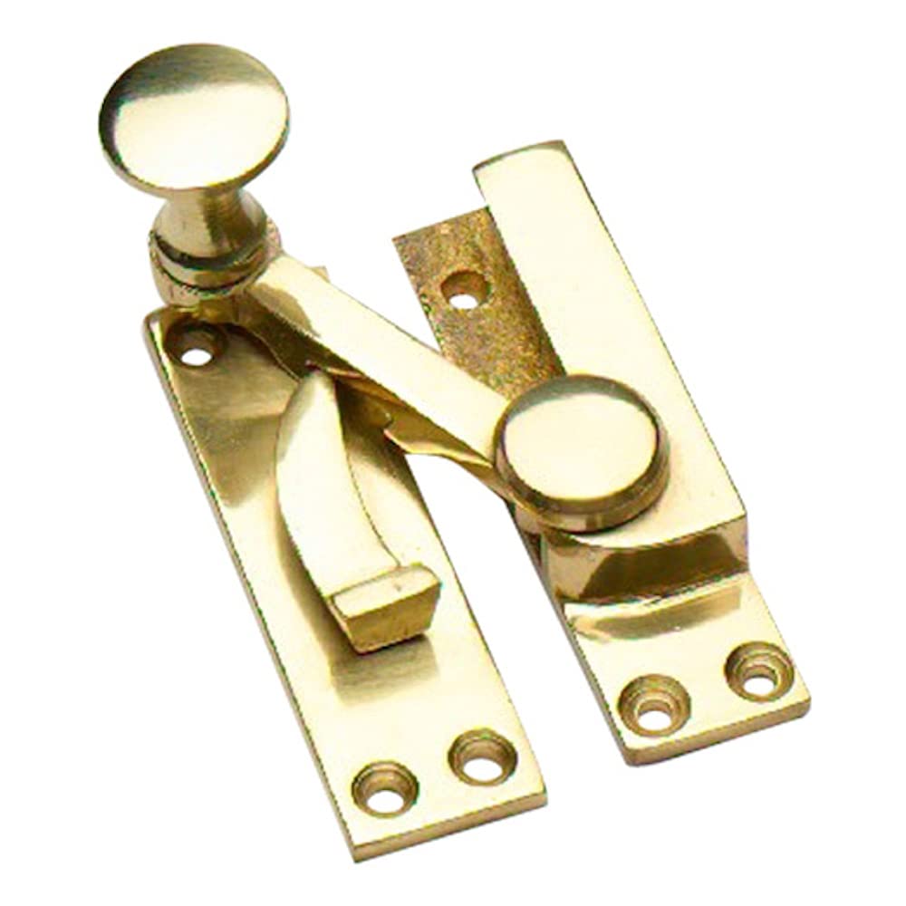 Merriway BH01902 Sash Fastener Arm Type Solid Brass