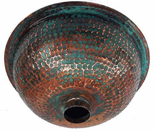 Egypt gift shops Handmade Dome Double Finish Fire Patina Oxidized VERY SMALL Narrow Places Vanity Innovative Copper Bath Sink House Remodel