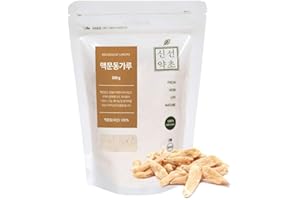 K-Herb Korean Broadleaf Liriope Powder | 300g | 1 Pack, Korean Lavender, Mild Sweet & Rich Nourishments, Helps Bronchial Health Supports, 맥문동가루