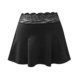 Women's Sexy See Through Sheer Micro Mini Skirt