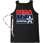FTD Apparel Men's USA Basketball Tank Top